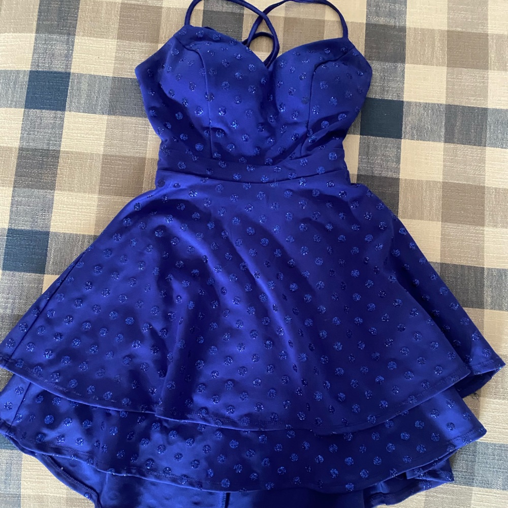 Blue Prom Dress Size 1